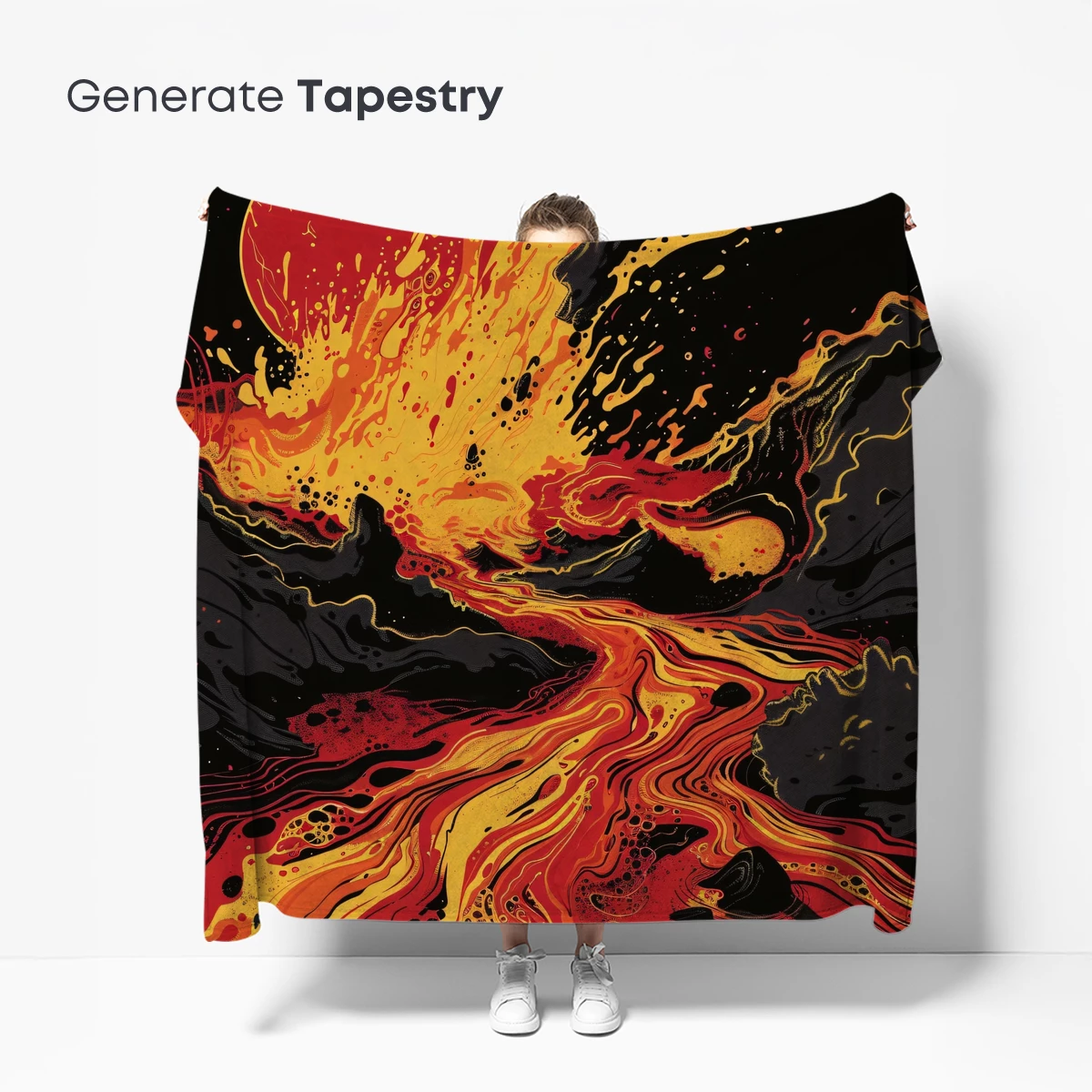 Inferno Eruption: Lava Flow Art - Image 5