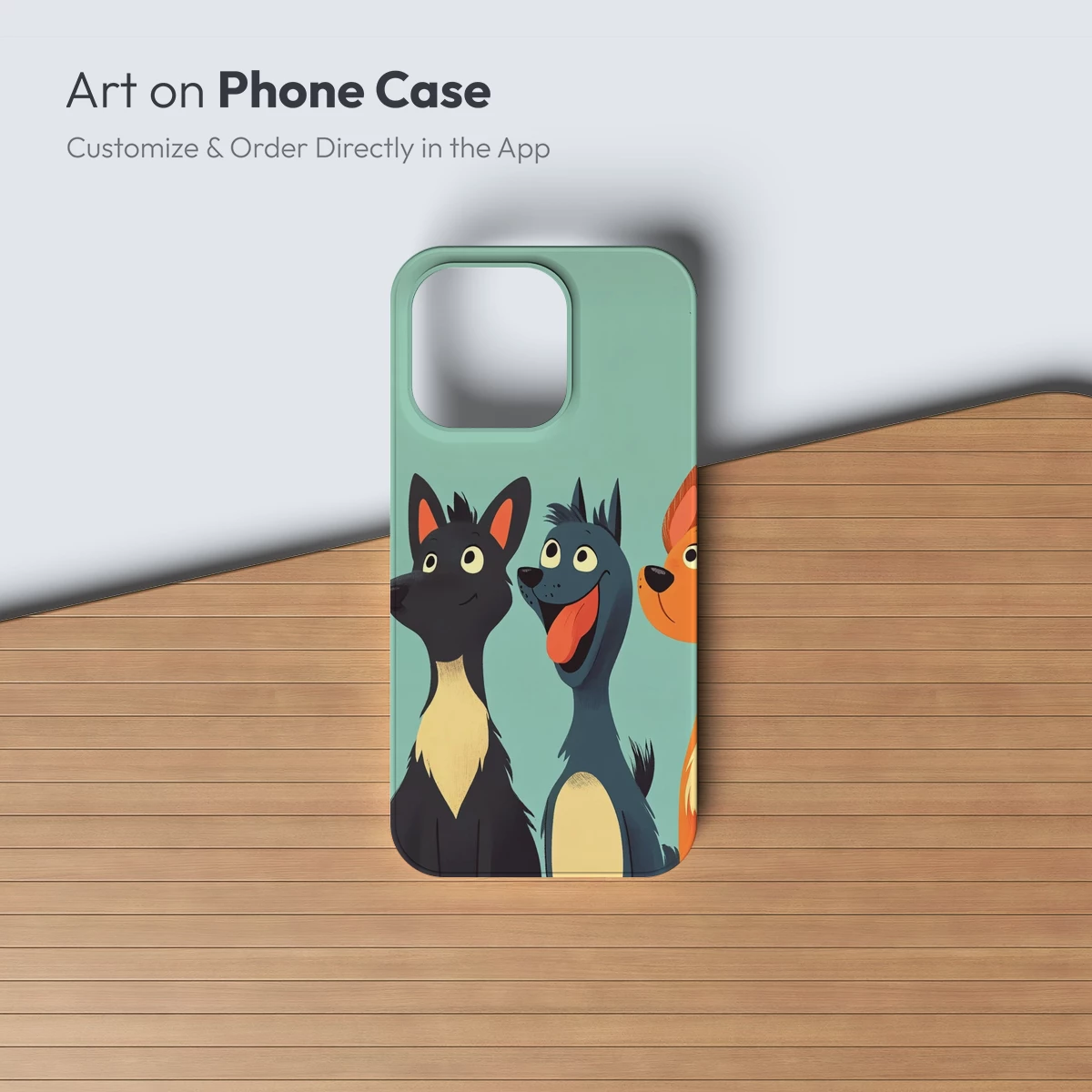 Canine Crew: Whimsical Dogs in Vibrant Harmony - Image 3