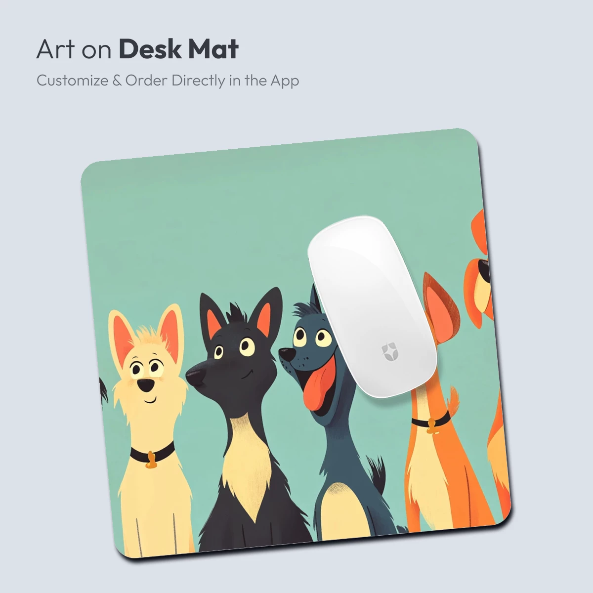 Canine Crew: Whimsical Dogs in Vibrant Harmony - Image 4