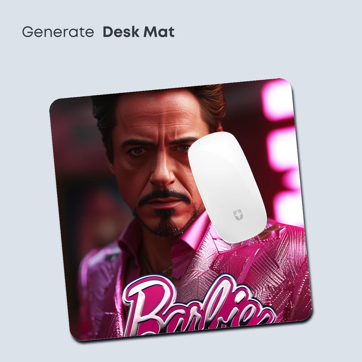 Barbie-Style Iron Man: A Pink Metallic Fusion - Image 4