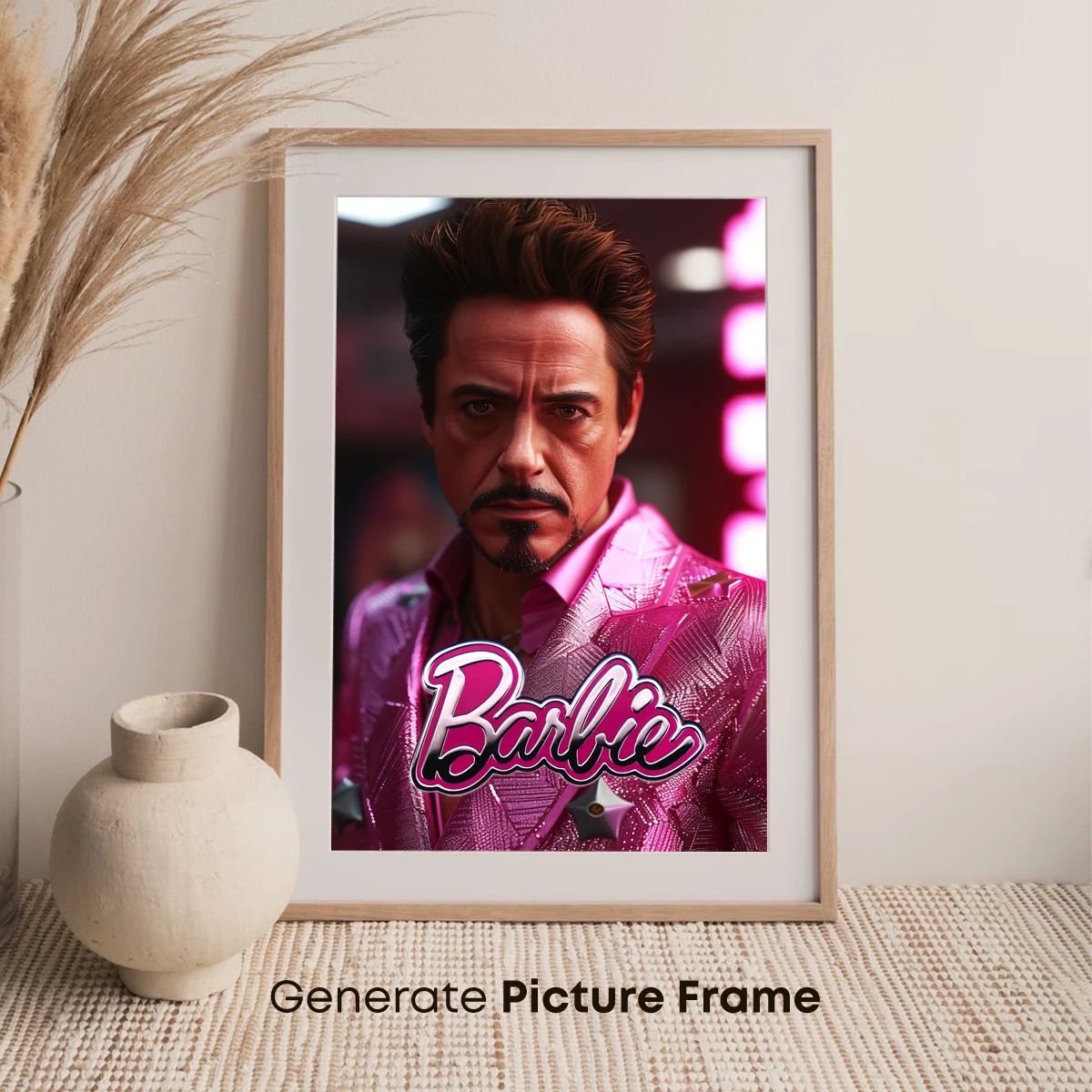 Barbie-Style Iron Man: A Pink Metallic Fusion - Image 7