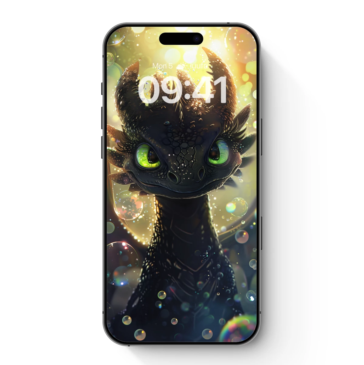 Enchanted Dragon in Bubble Realm