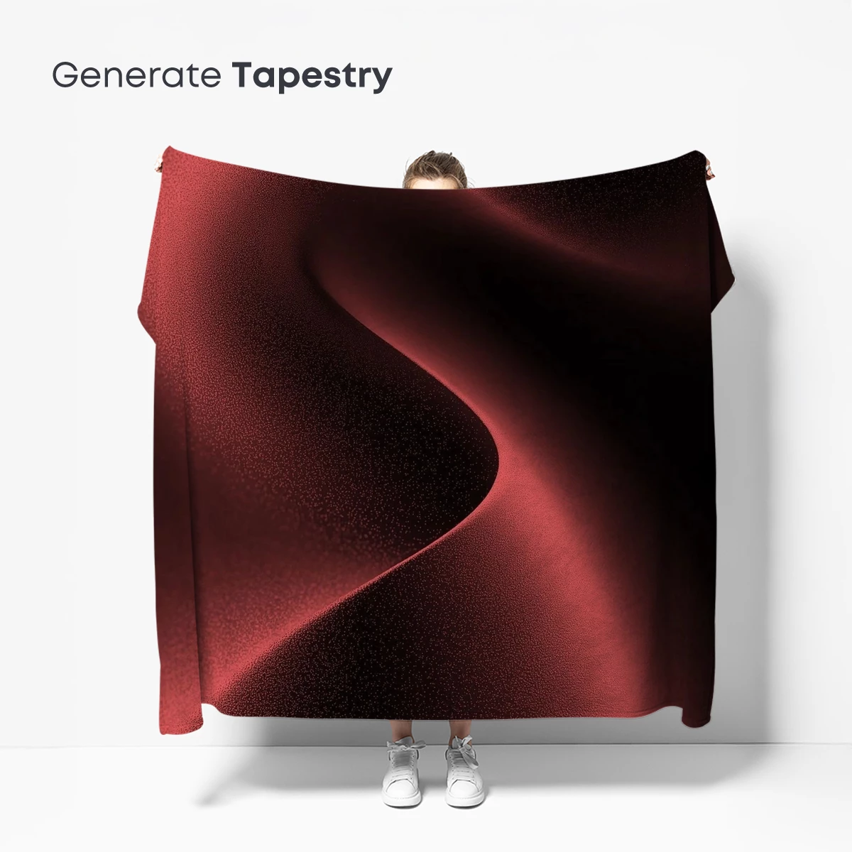 Crimson Dunes: A Symphony of Shadows and Light - Image 5