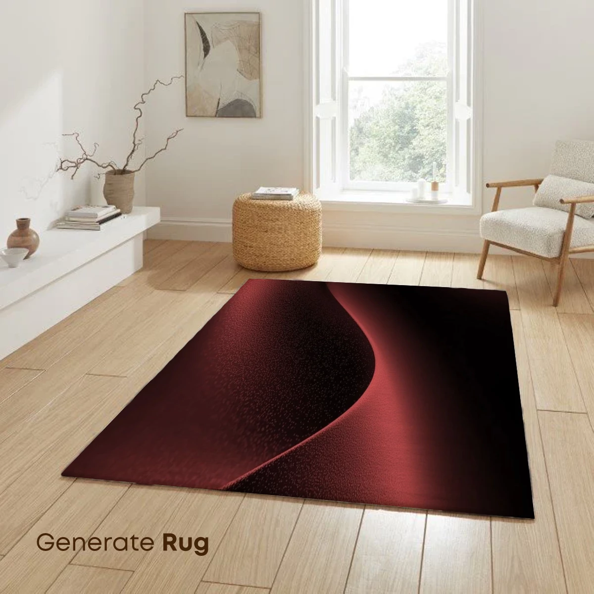 Crimson Dunes: A Symphony of Shadows and Light - Image 6