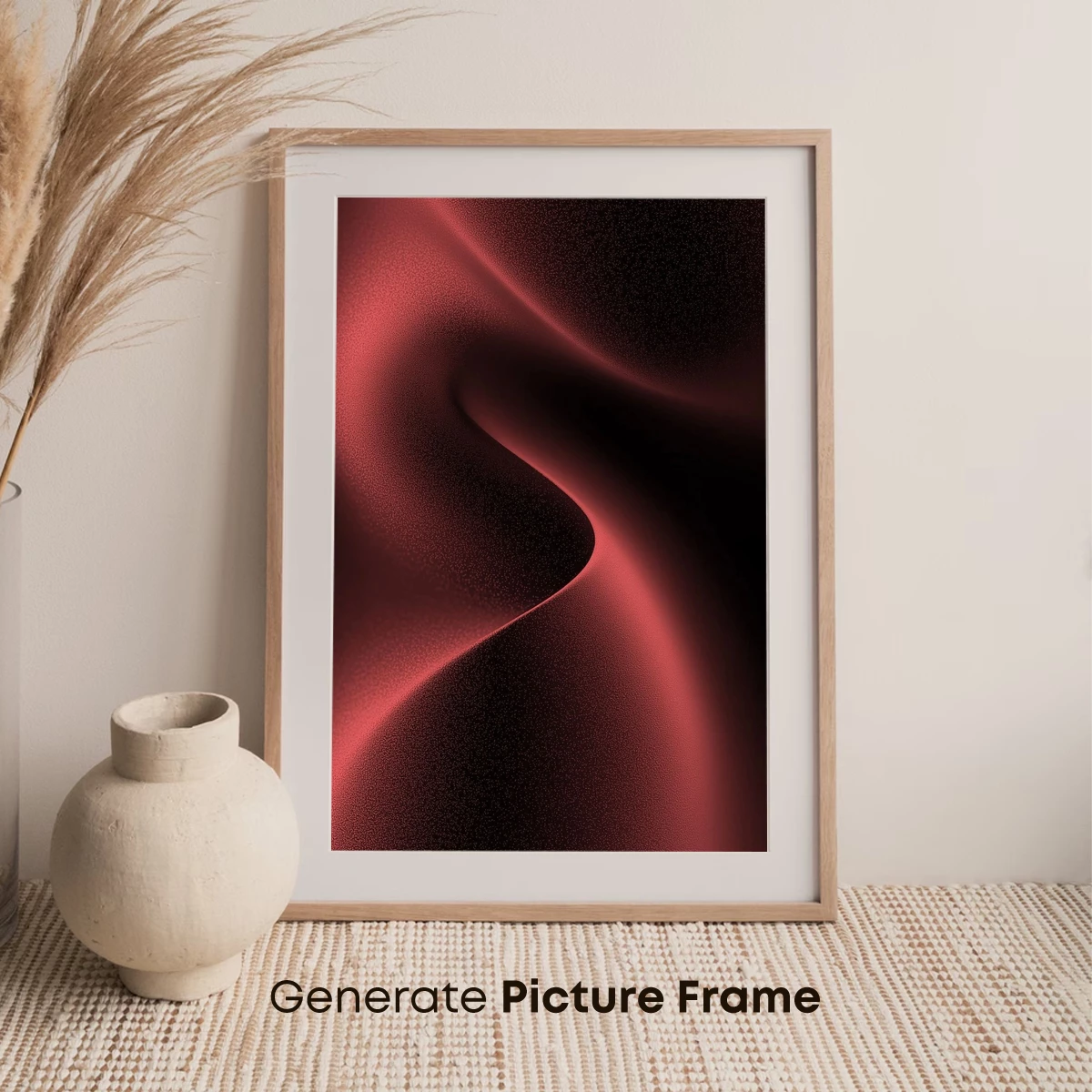 Crimson Dunes: A Symphony of Shadows and Light - Image 7