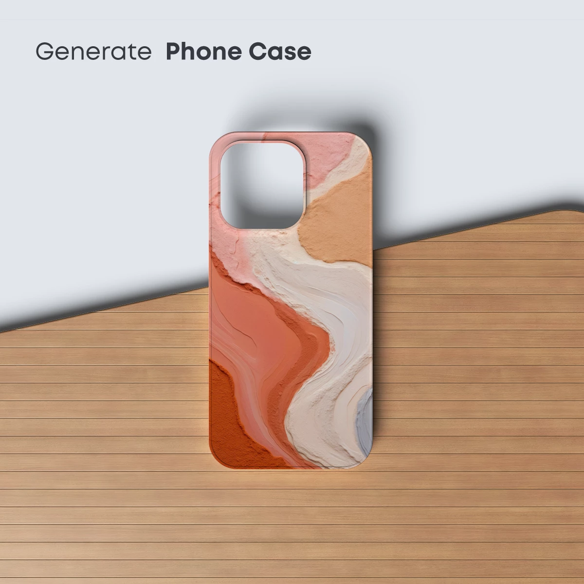 Abstract Terracotta Flow - Image 3