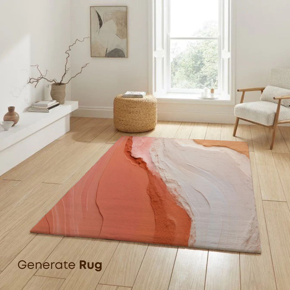 Abstract Terracotta Flow - Image 6