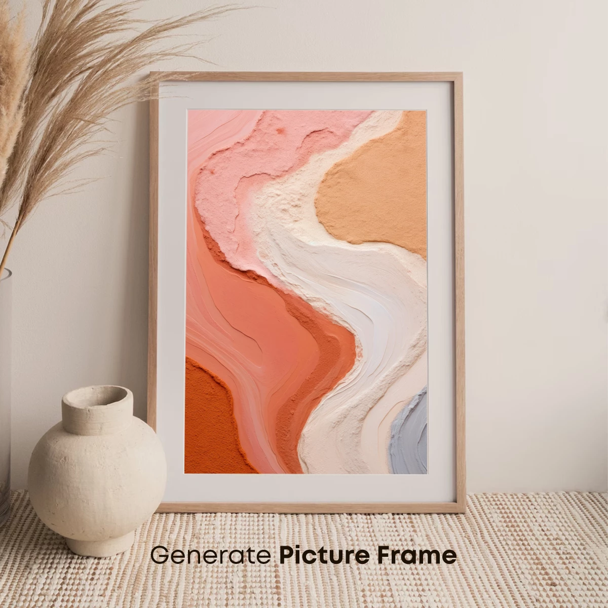 Abstract Terracotta Flow - Image 7