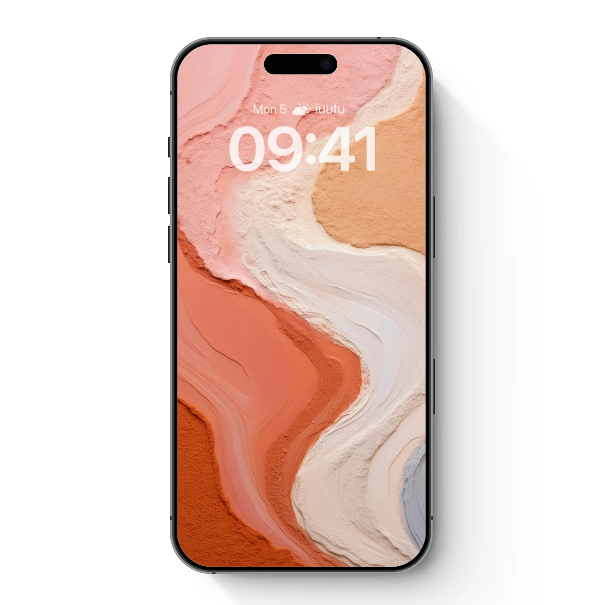 Abstract Terracotta Flow