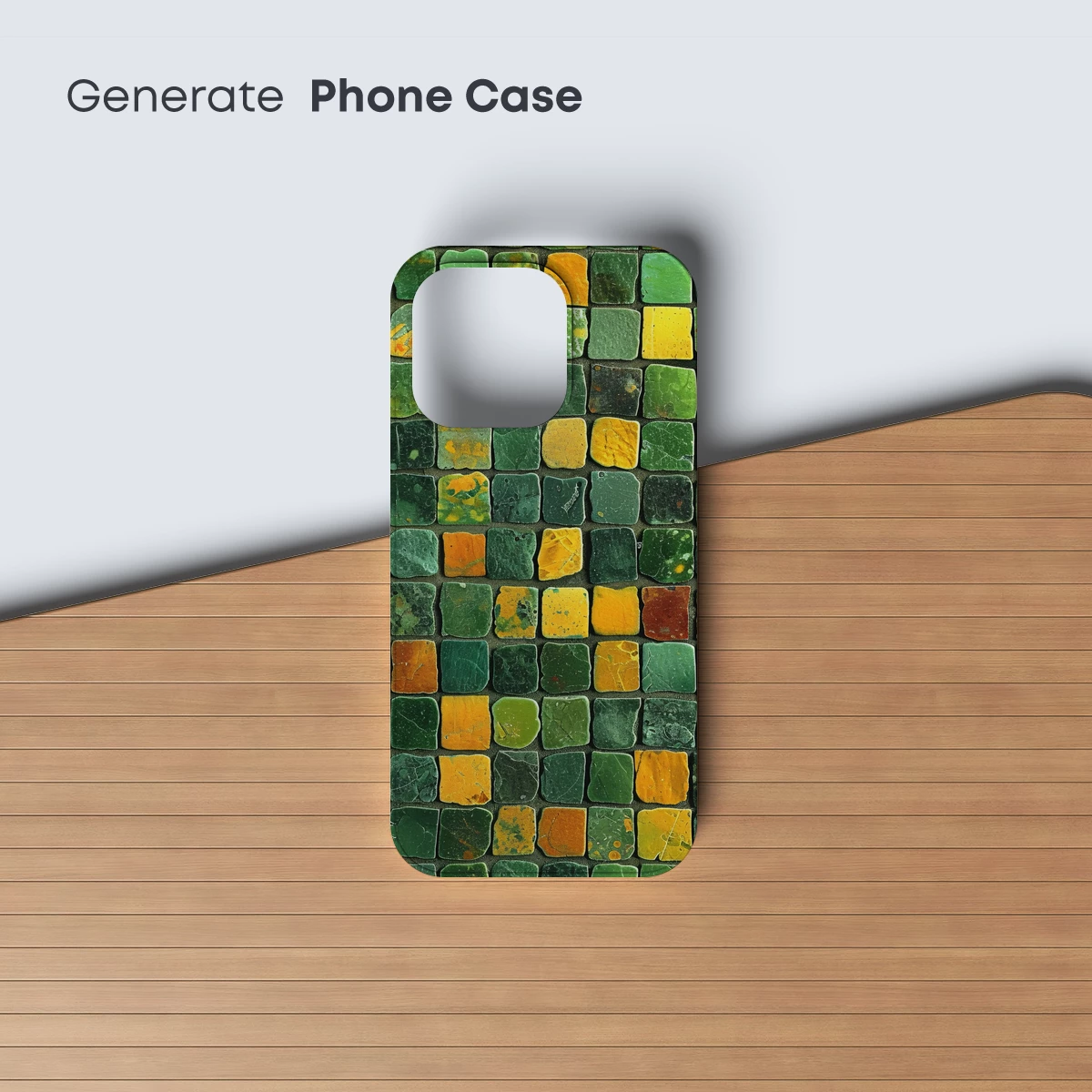 Mosaic Verde: Nature's Palette in Tiles - Image 3