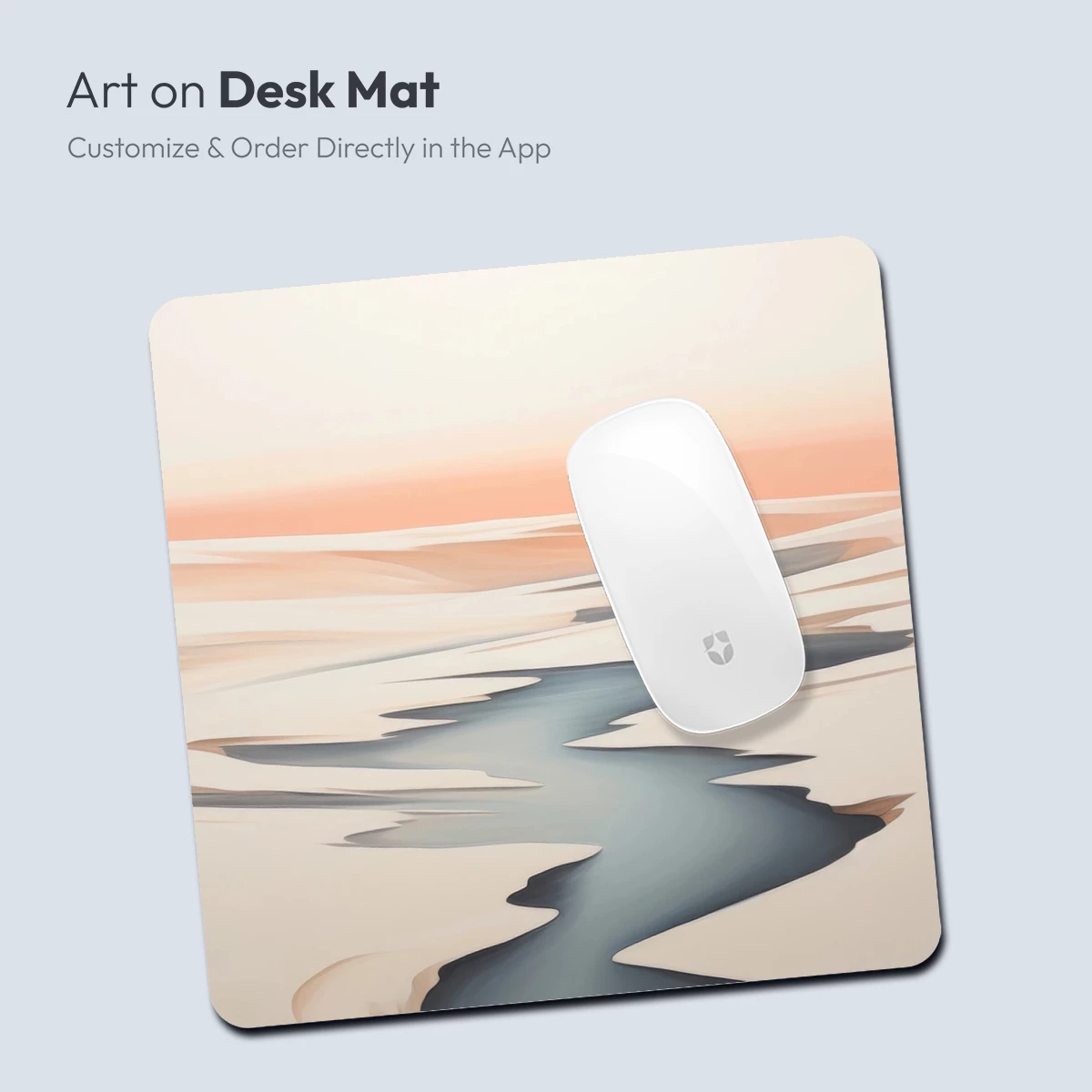 Desert Stream: Minimalist Oasis - Image 4