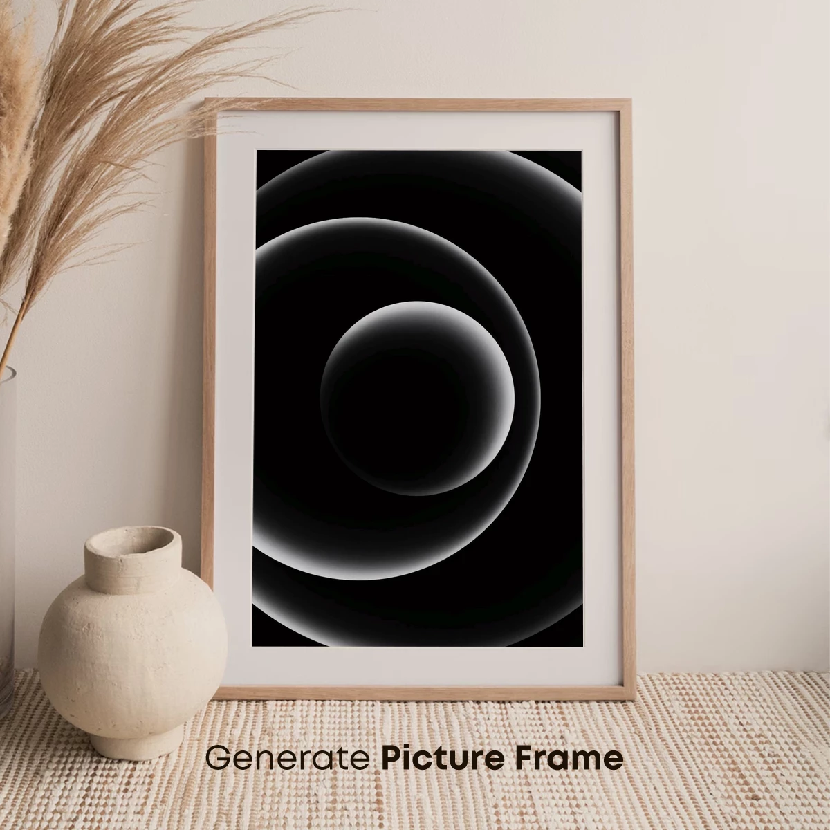 Eclipse of Shadows: A Study in Monochrome Circles - Image 7