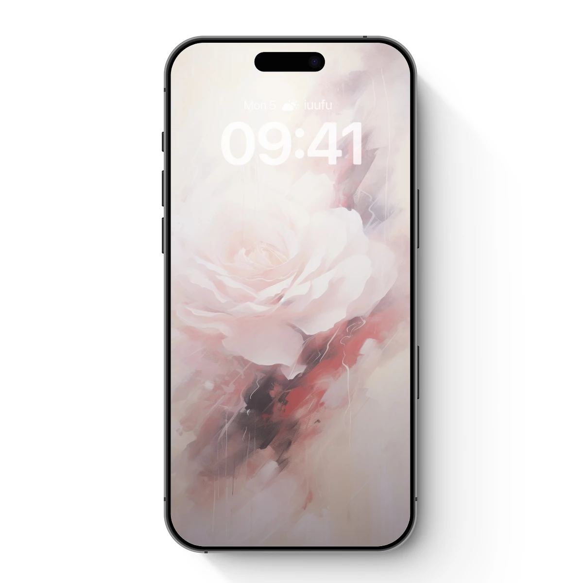 Ethereal Bloom: Abstract Rose in Soft Hues