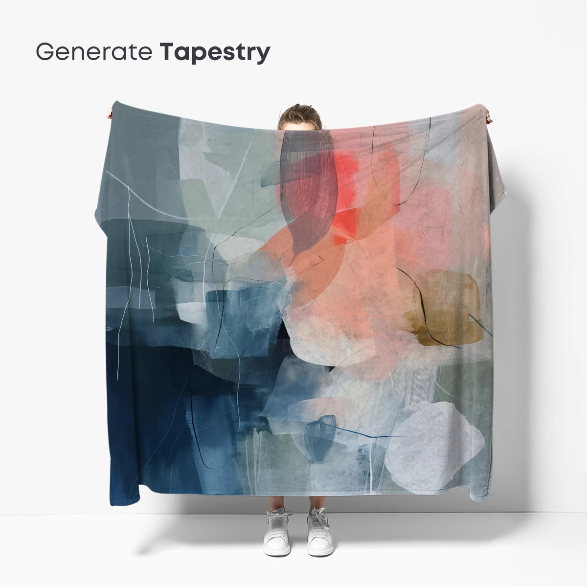 Abstract Fusion: Colorful Chaos in Geometric Harmony - Image 5