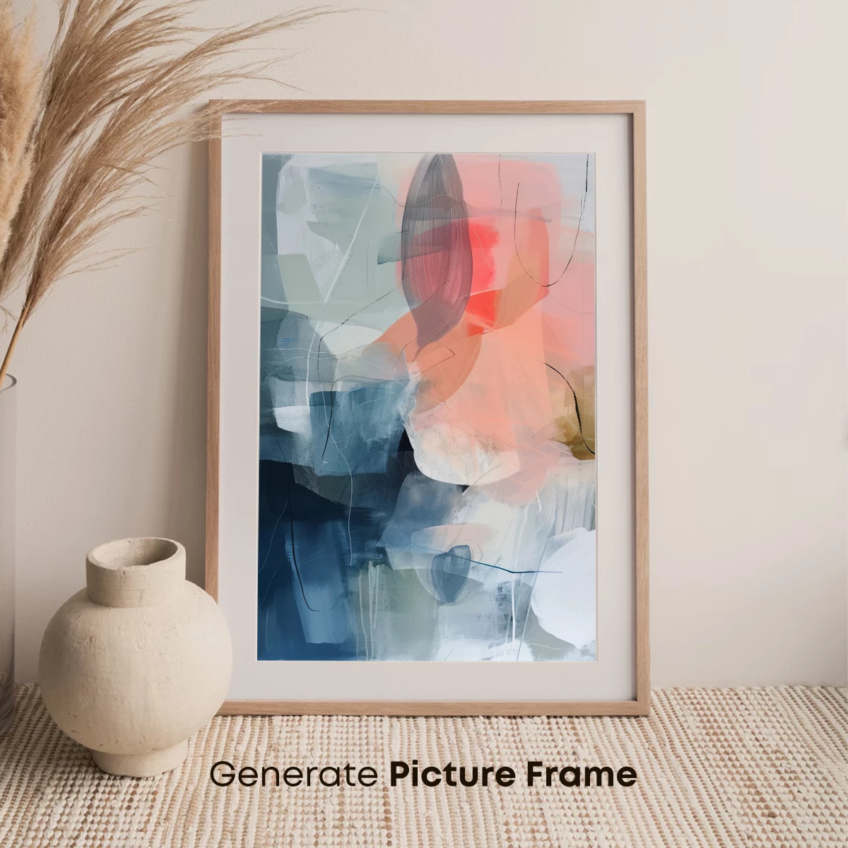 Abstract Fusion: Colorful Chaos in Geometric Harmony - Image 7