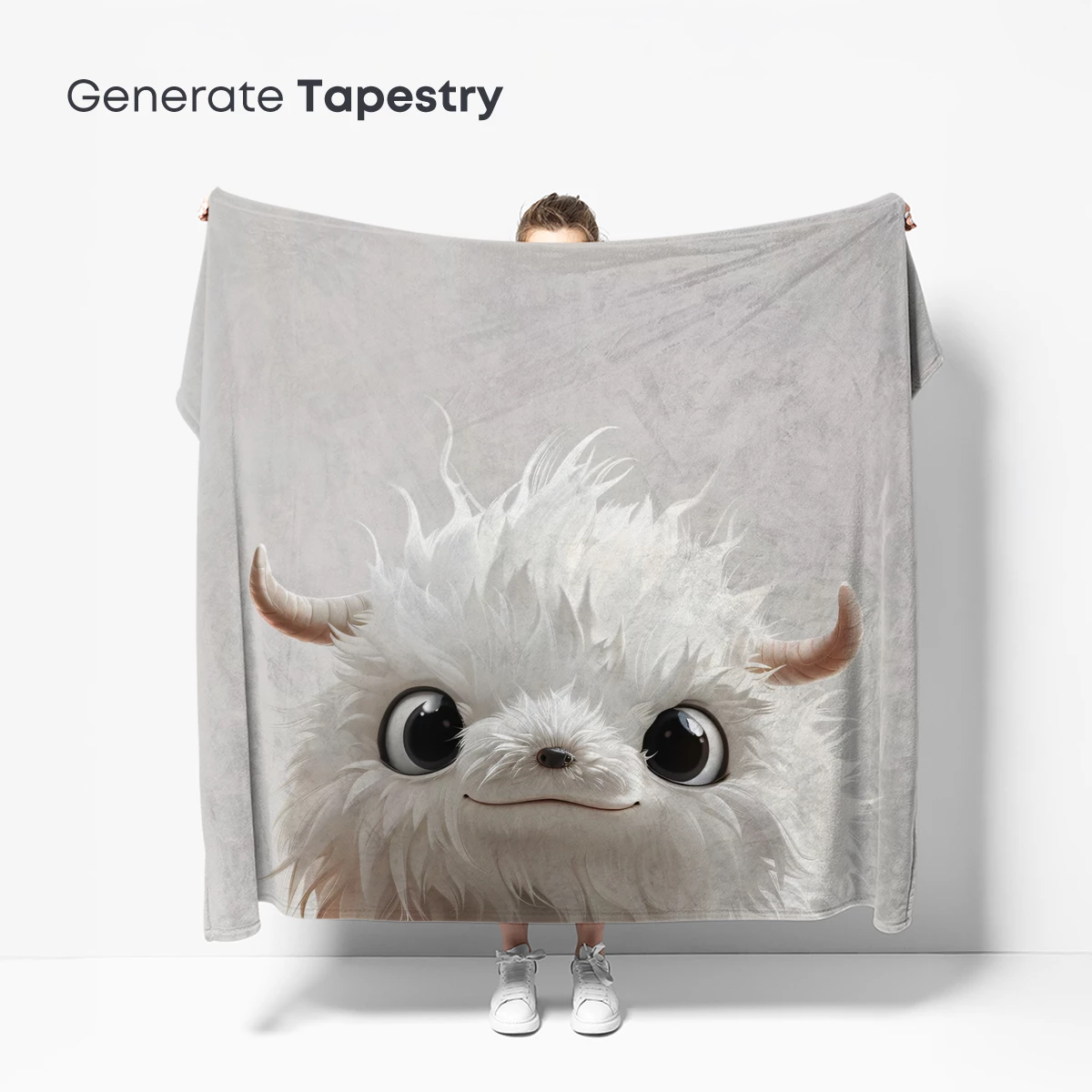 Fluffy Yeti Dream: Whimsical White Wonder - Image 5