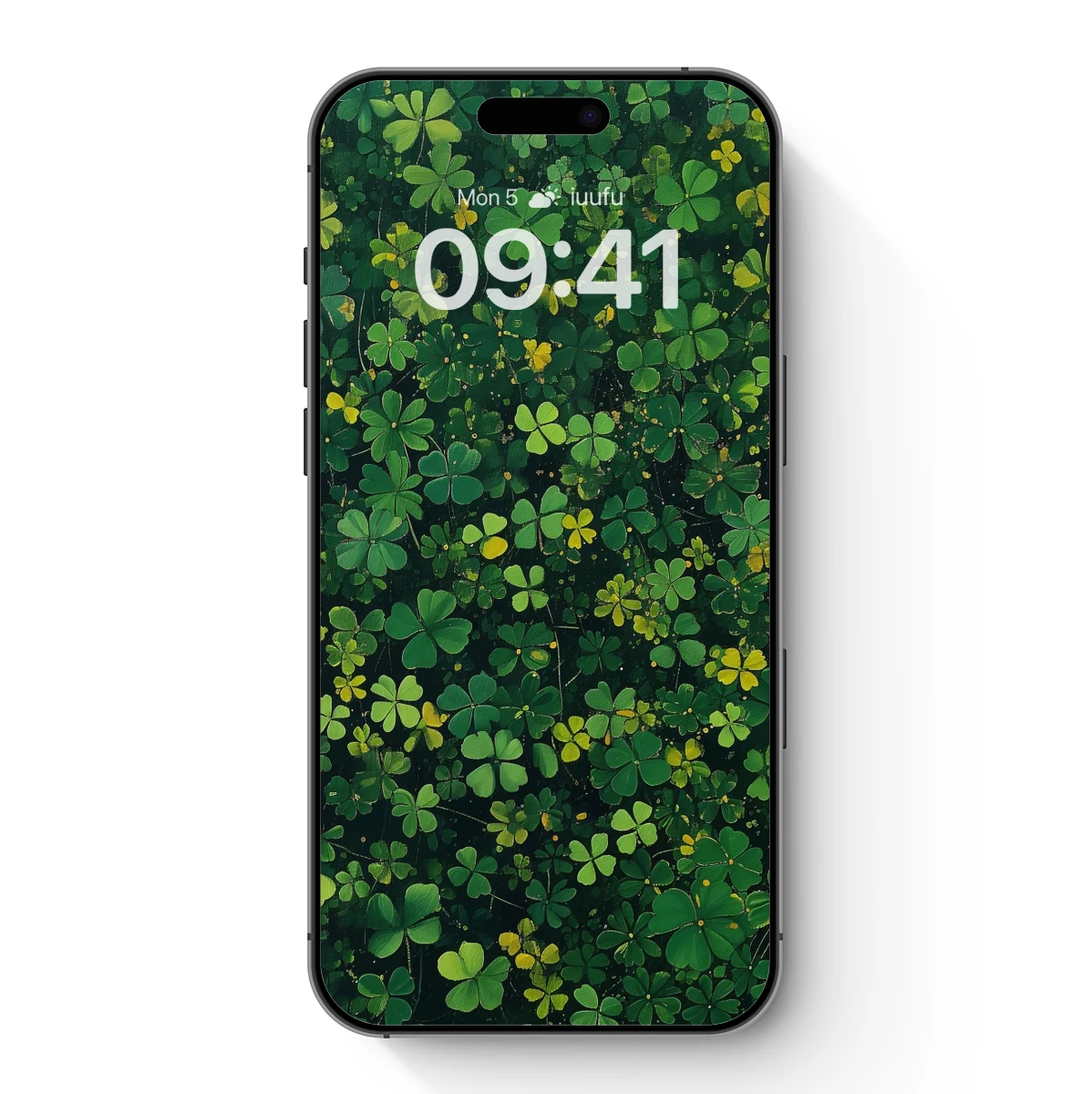 Clover Field Bliss: Nature's Green Tapestry