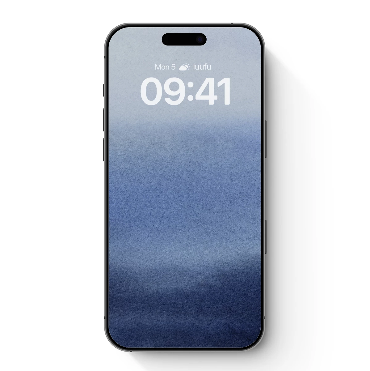 Gradient Serenity: Blue Hues in Abstract Harmony