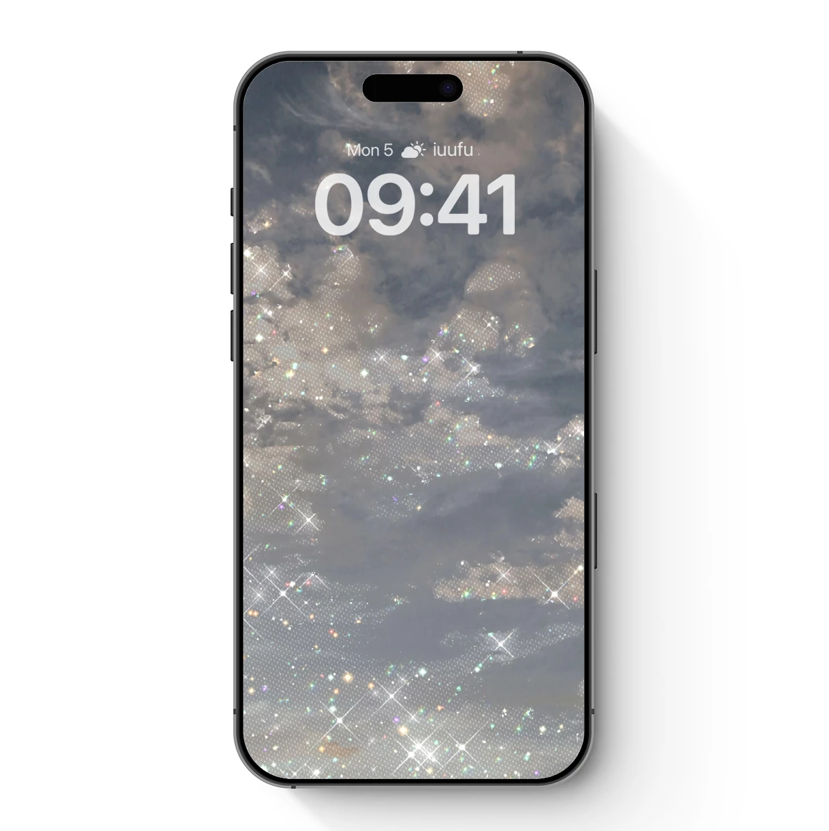 Glittering Clouds: Celestial Sparkle in the Sky