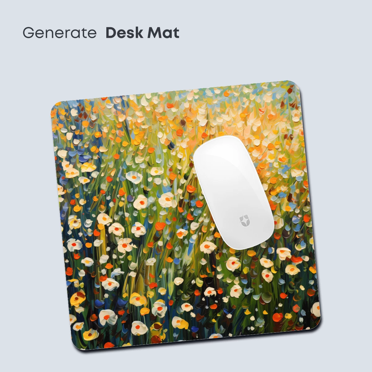 Impressionist Floral Symphony: Sunlit Meadow - Image 4