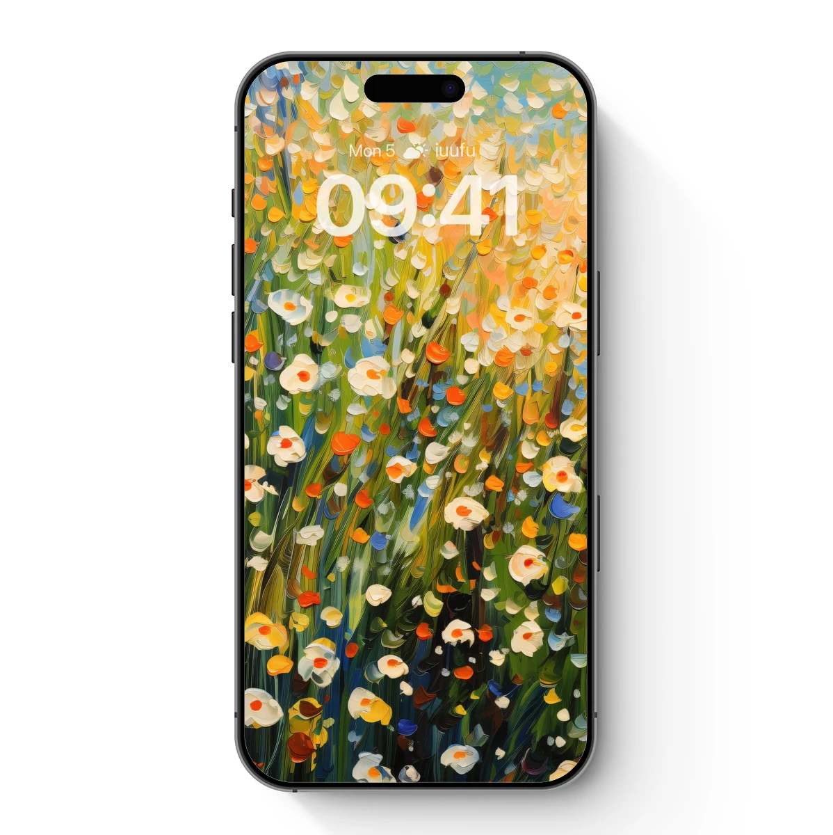 Impressionist Floral Symphony: Sunlit Meadow