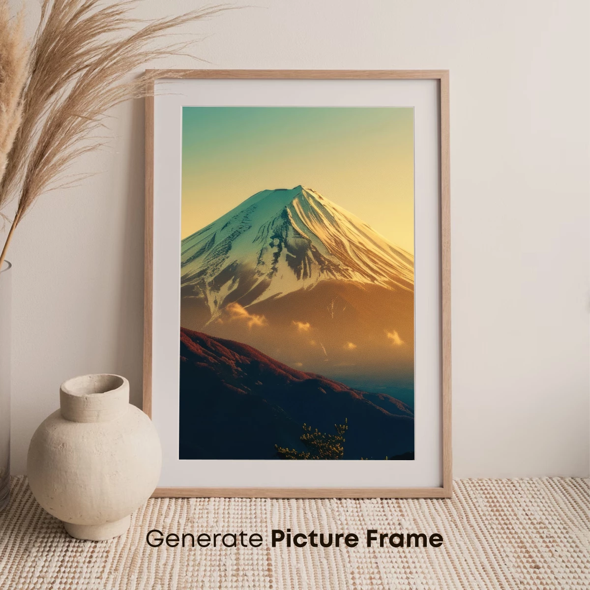 Golden Dawn on Fuji: A Serene Summit Symphony - Image 7