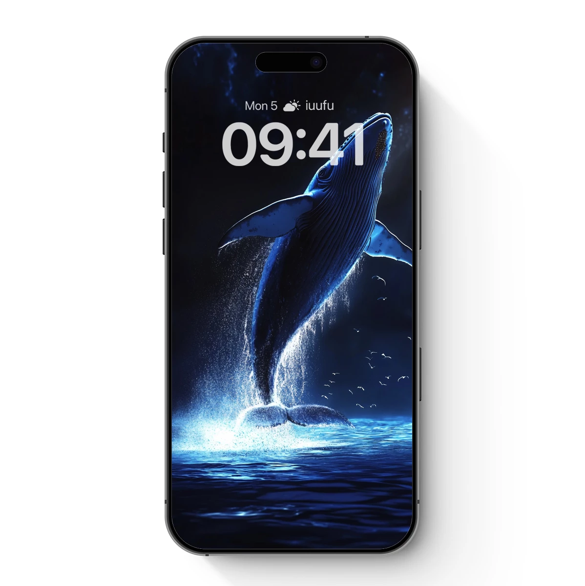 Luminous Whale Leap: Oceanic Symphony Luminous Whale Leap: Oceanic Symphony