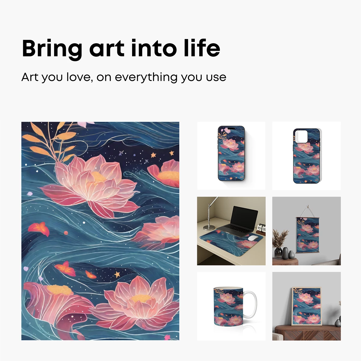 Celestial Lotus Dreamscape - Image 2