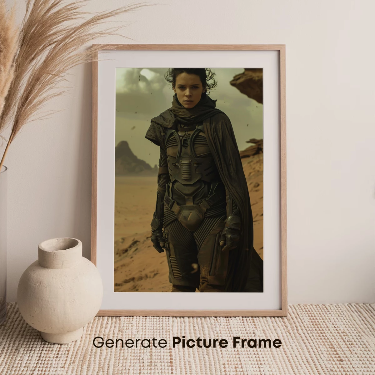 Desert Warrior in Futuristic Armor - Image 7