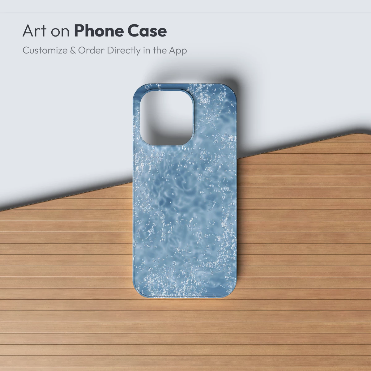 Crystal Waters: A Symphony of Splashing Blue - Image 3