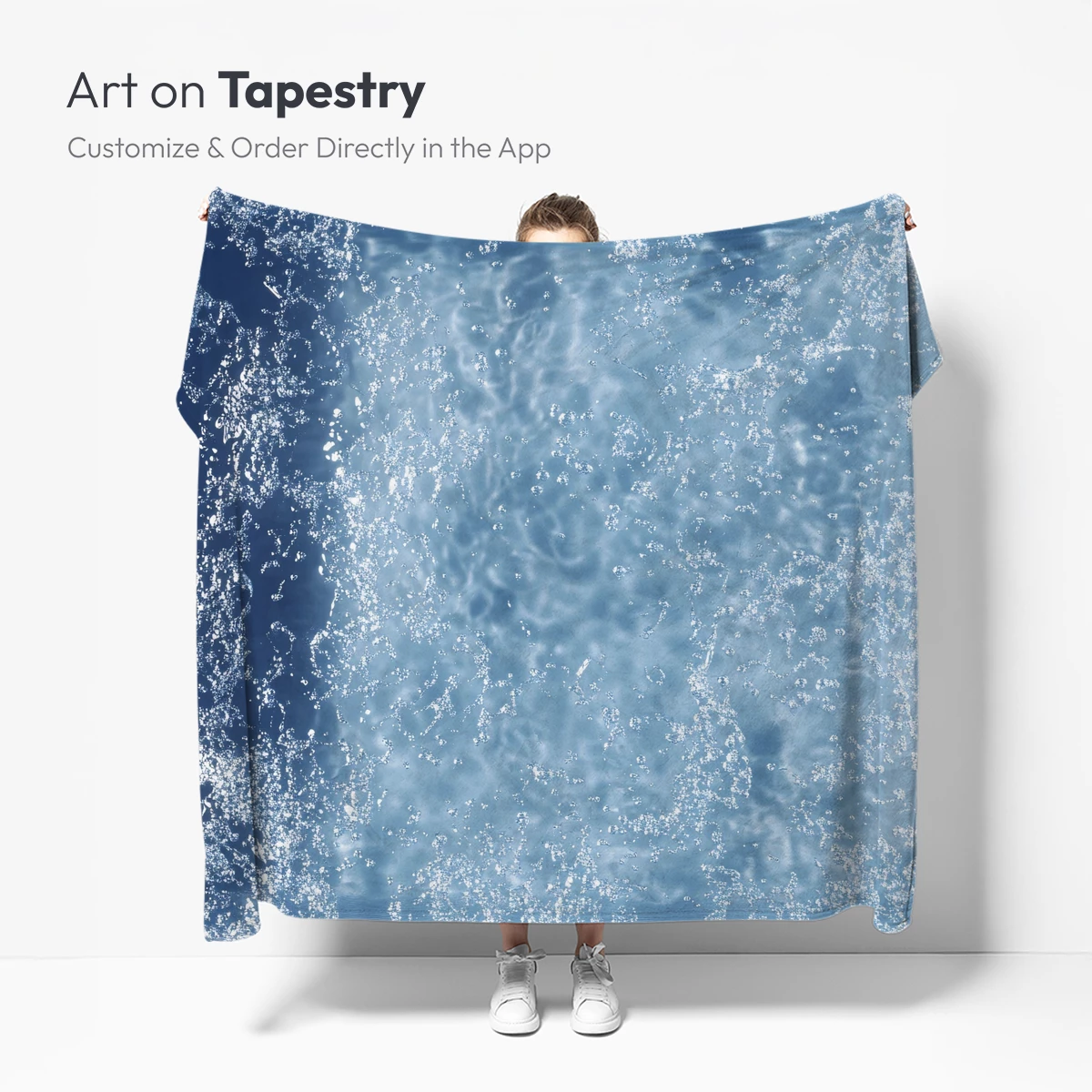 Crystal Waters: A Symphony of Splashing Blue - Image 5
