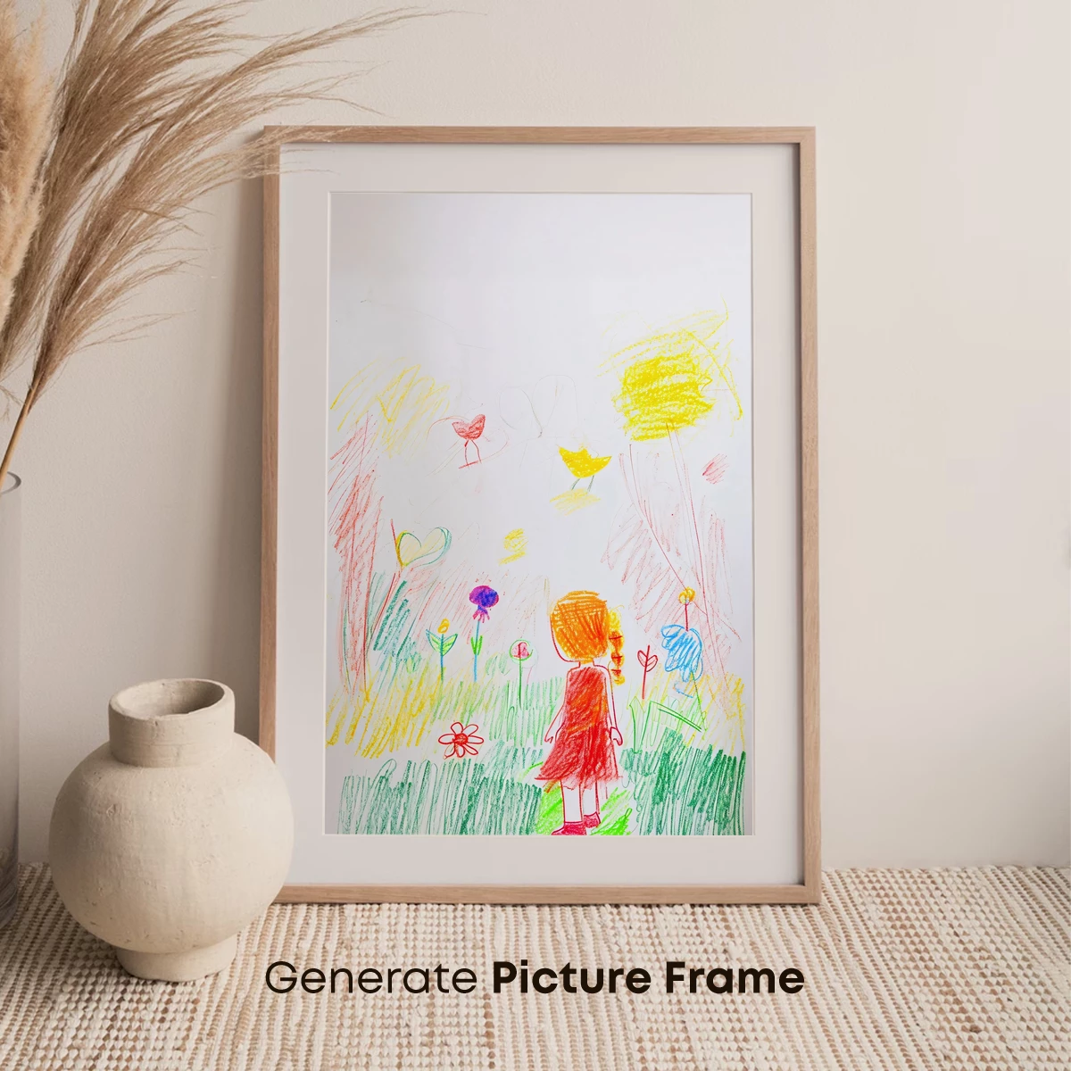 Child's Dream Garden: Whimsical Floral Fantasy - Image 7