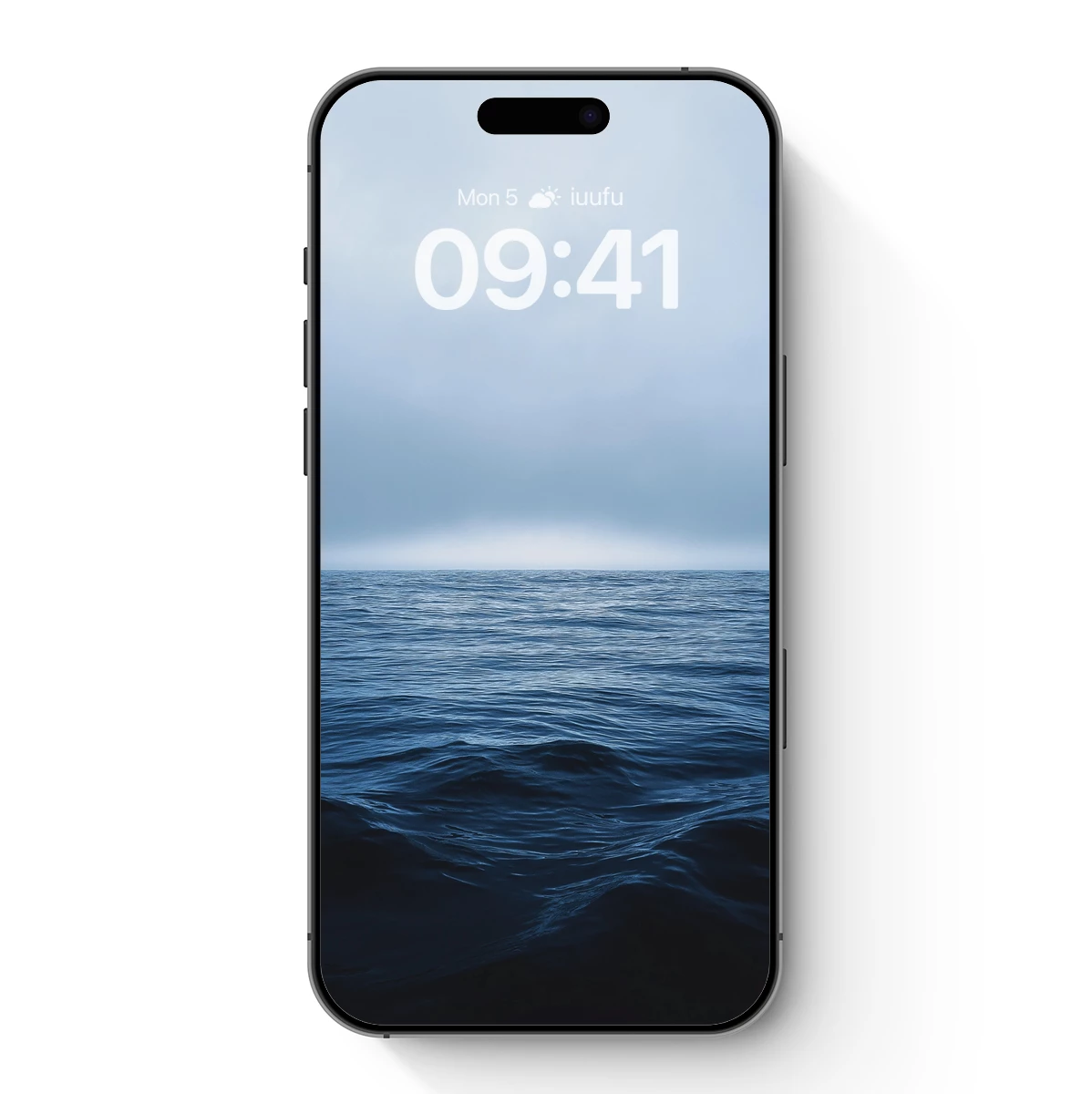 Misty Ocean Horizon