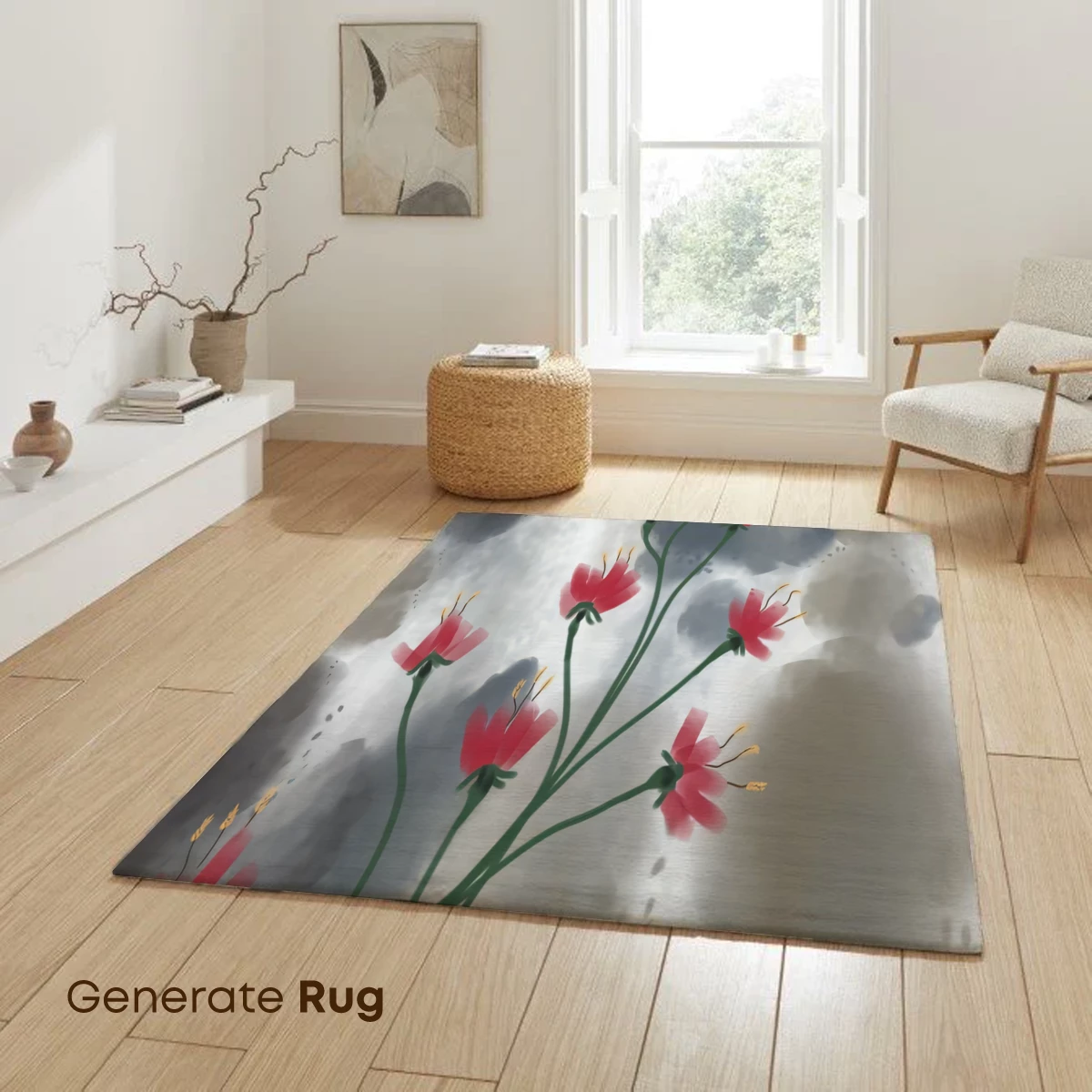 Cloud-Born Blossoms: Ethereal Floral Art - Image 6