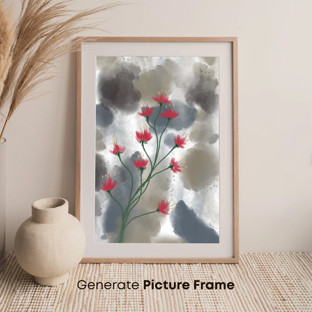 Cloud-Born Blossoms: Ethereal Floral Art - Image 7