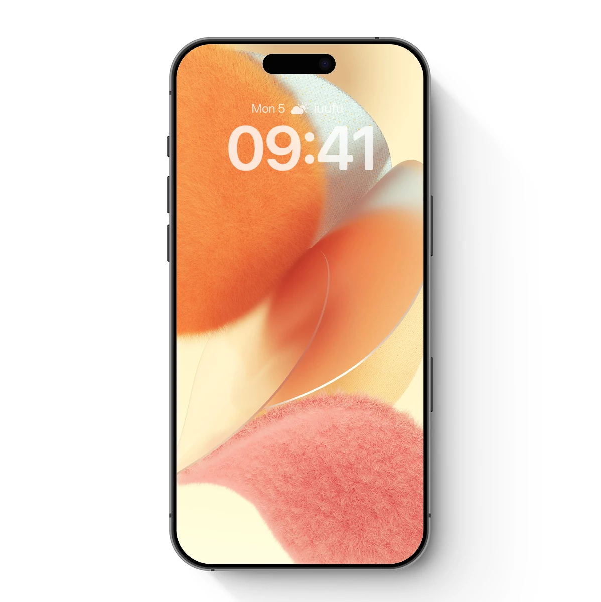 Fuzzy Petals in Pastel Harmony