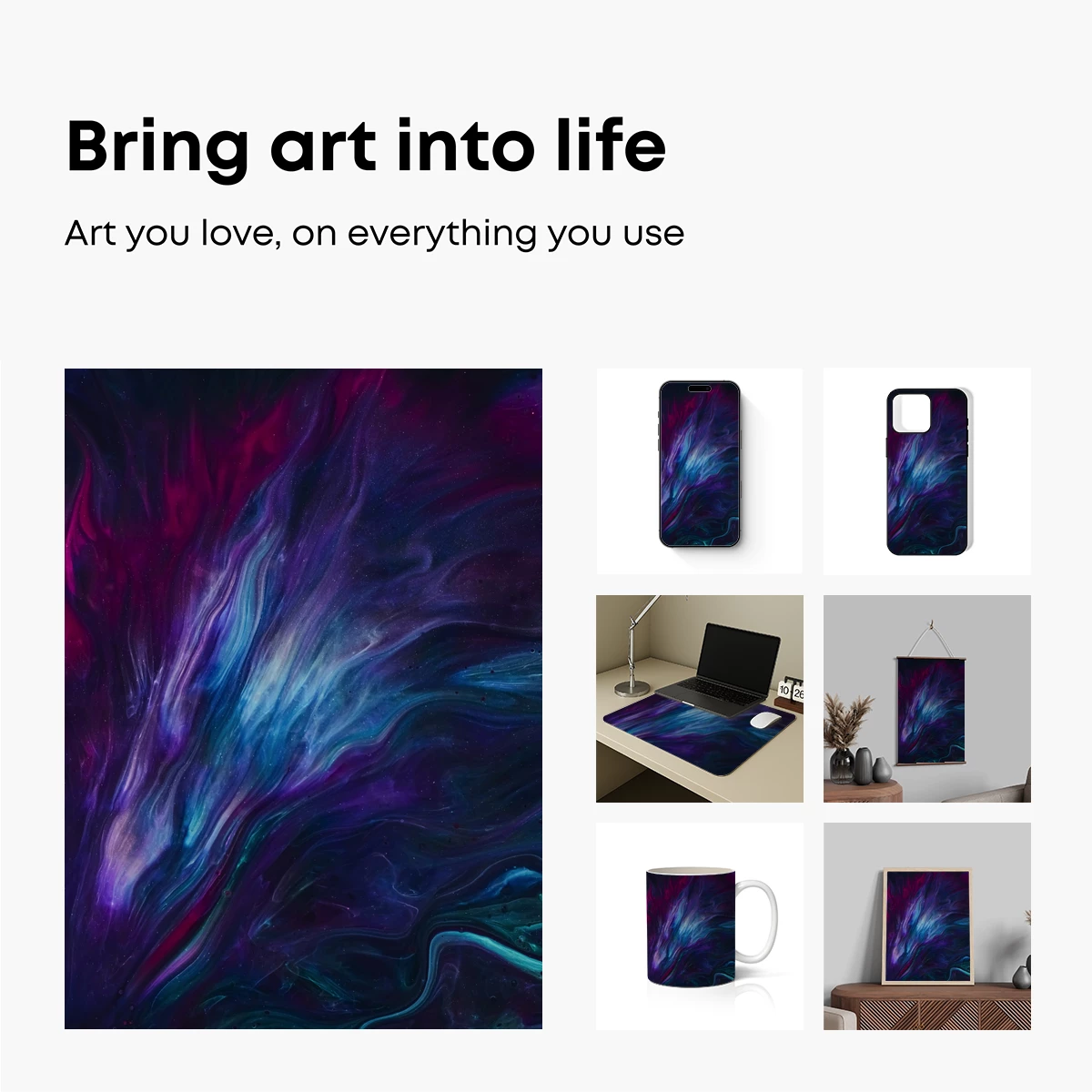 Cosmic Swirls: A Symphony of Nebula Colors - Image 2