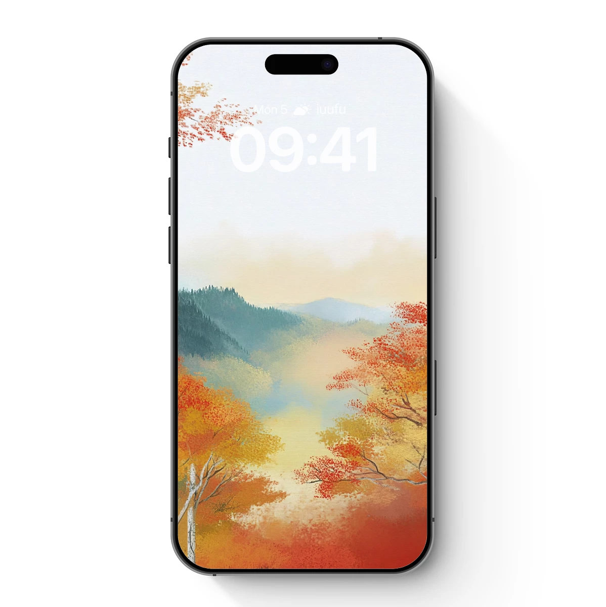 Autumnal Serenity: A Painterly Forest Symphony