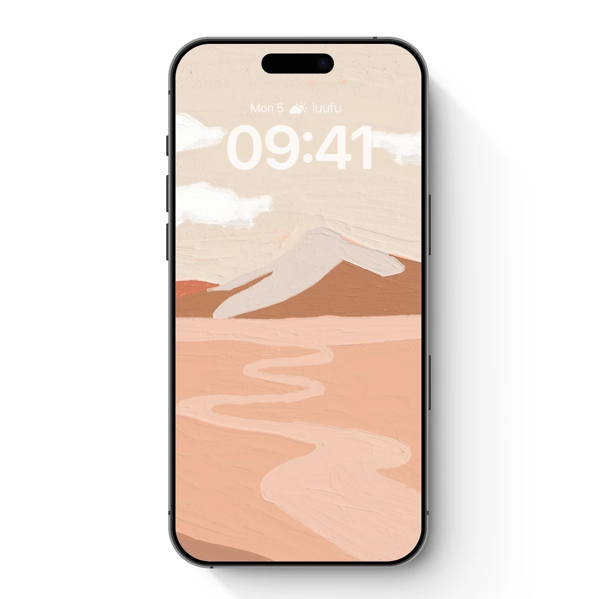 Desert Mirage: Abstract Landscape Flow