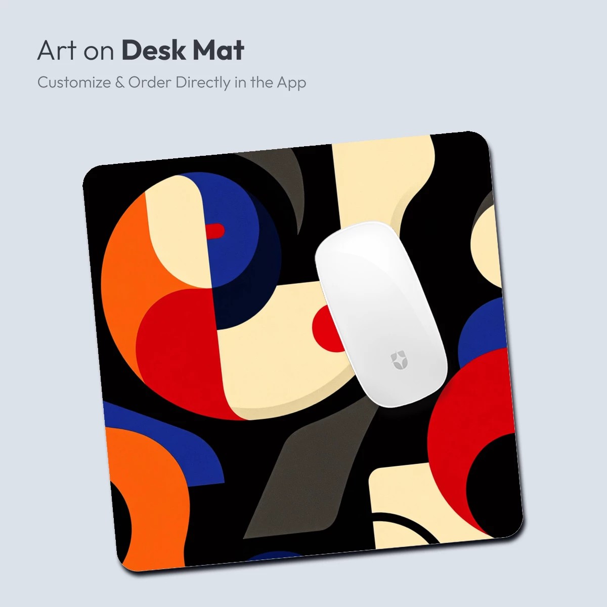 Abstract Fusion: Bold Shapes and Vibrant Colors - Image 3