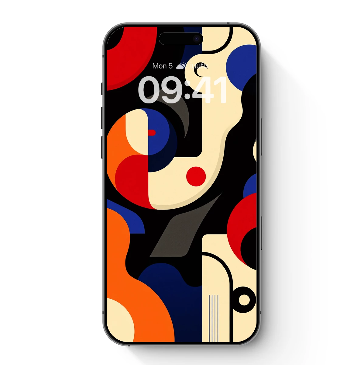 Abstract Fusion: Bold Shapes and Vibrant Colors - Image 7