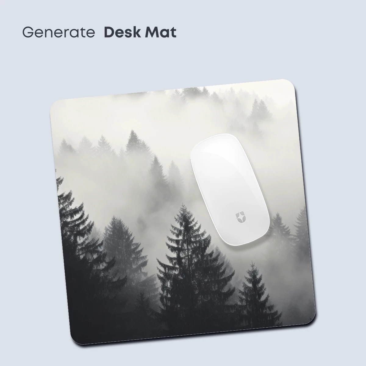 Misty Pine Forest: Veiled Elegance in Fog - Image 4