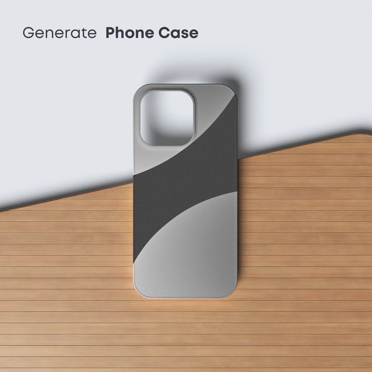 Geometric Elegance: Silver and Shadow Harmony - Image 3