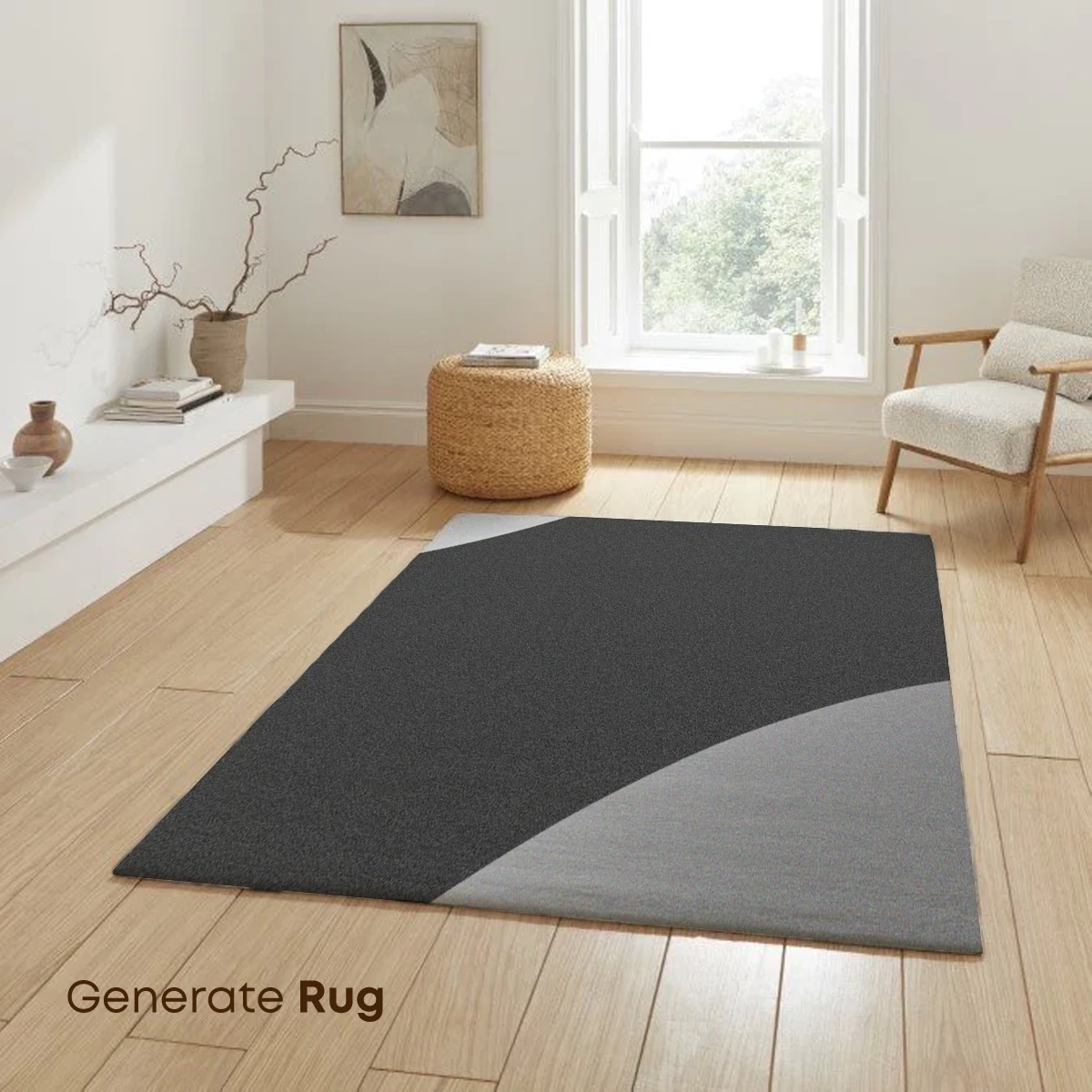 Geometric Elegance: Silver and Shadow Harmony - Image 6