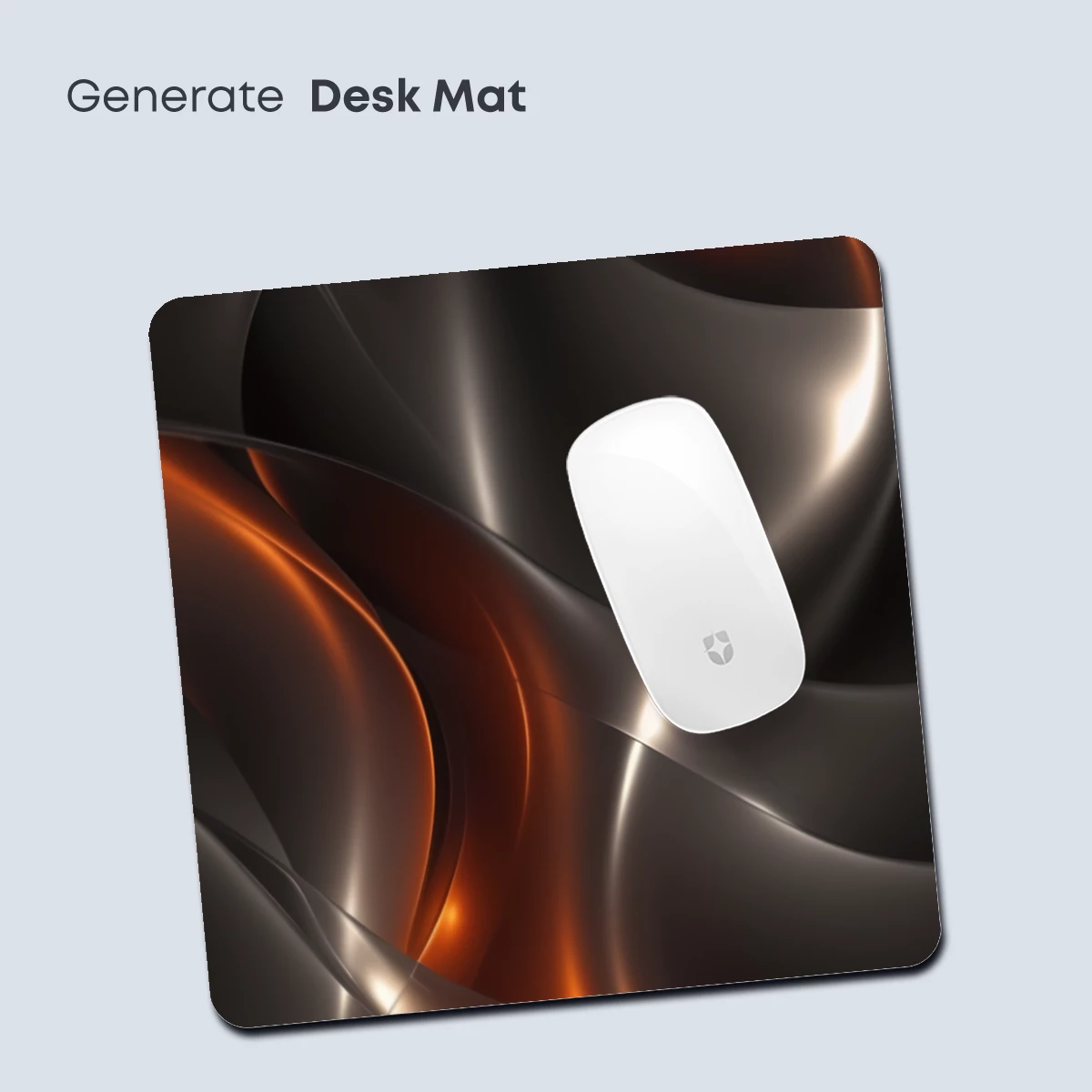 Ethereal Silk Waves: Copper and Silver Fusion - Image 4