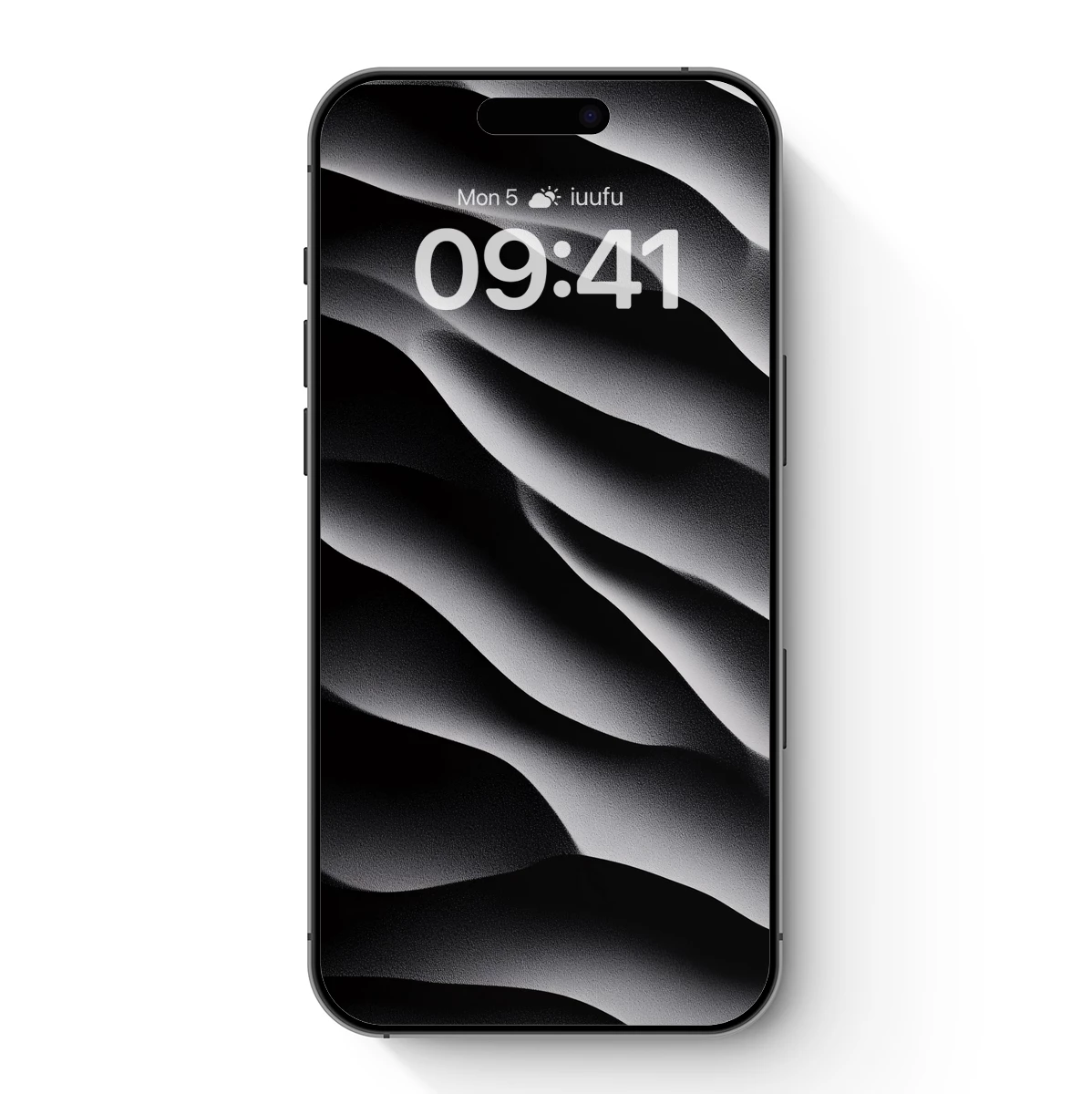 Ethereal Wave Symphony: Monochrome Flow