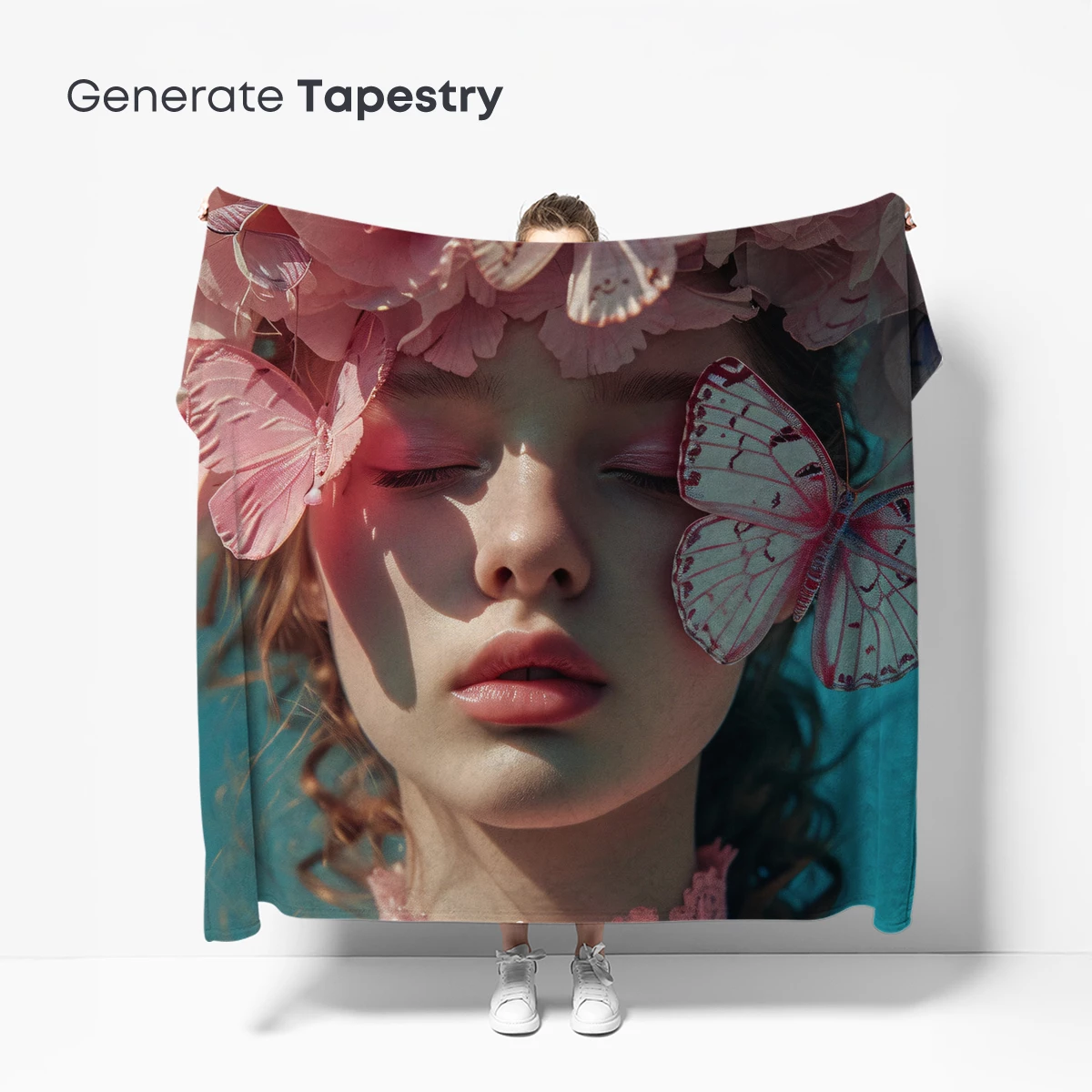 Butterfly Dream: Ethereal Floral Fantasy - Image 5