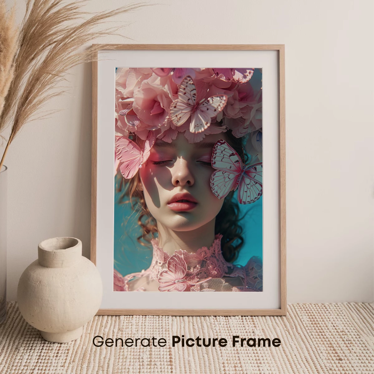 Butterfly Dream: Ethereal Floral Fantasy - Image 7