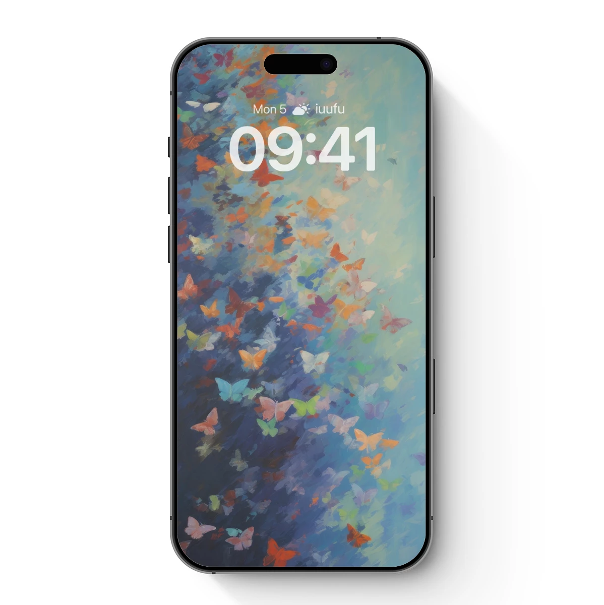 Butterfly Symphony in Pastel Hues