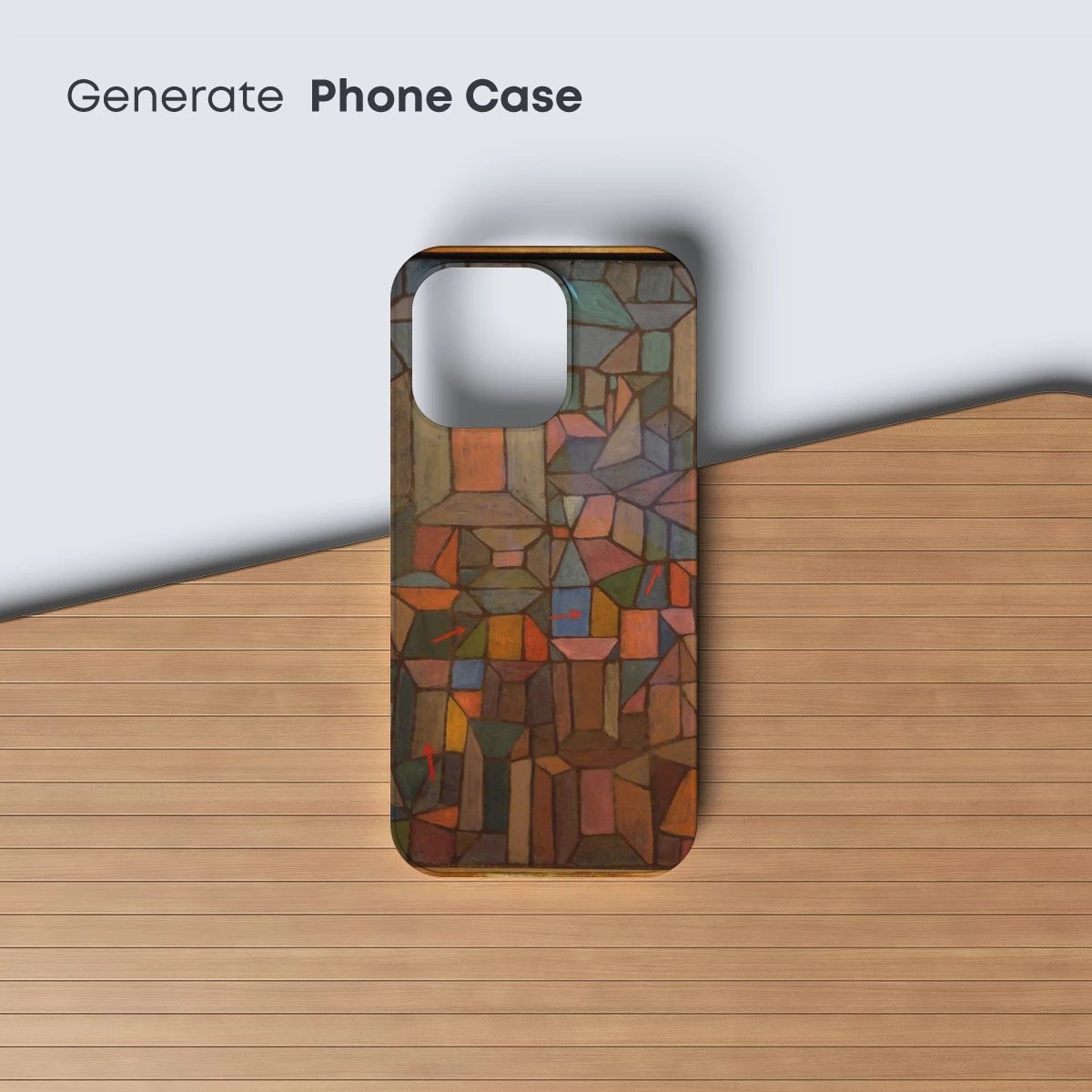 Geometric Mosaic Symphony: Abstract Color Harmony - Image 3